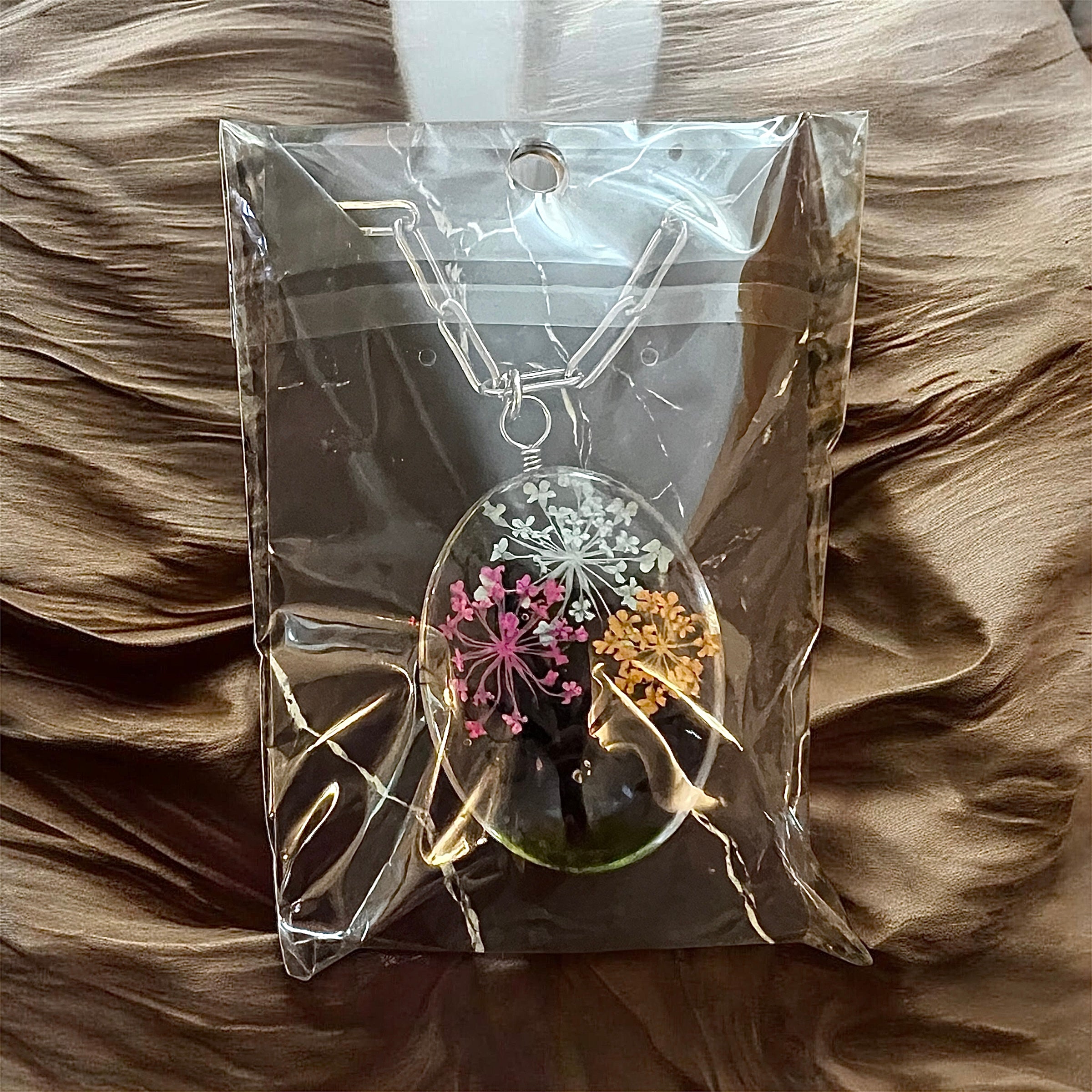 Flower Tree pendant necklace✨
