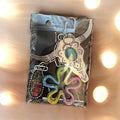 Fun Western Silver Keychain✨