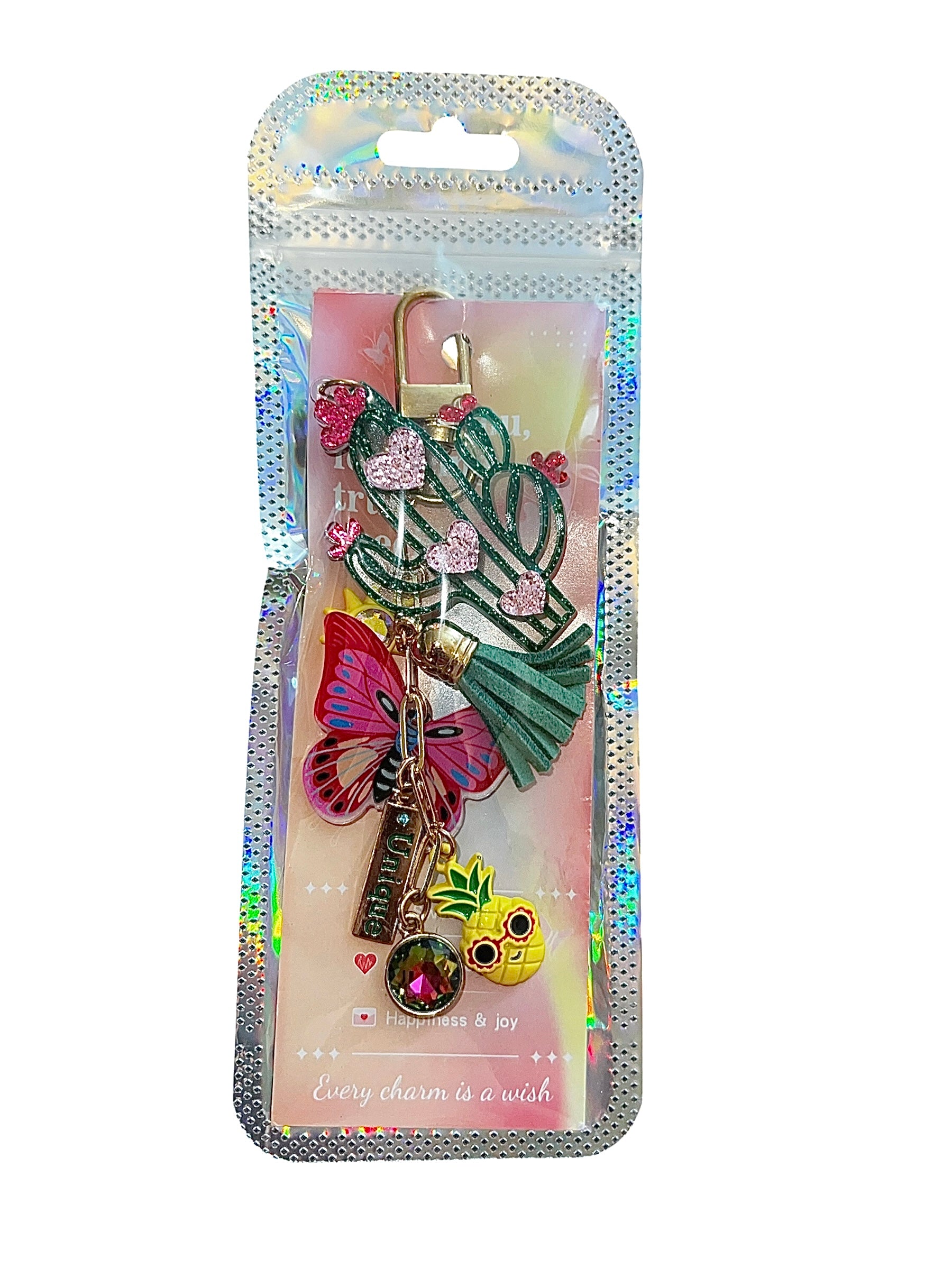 Summer Cactus theme keychain✨🌵
