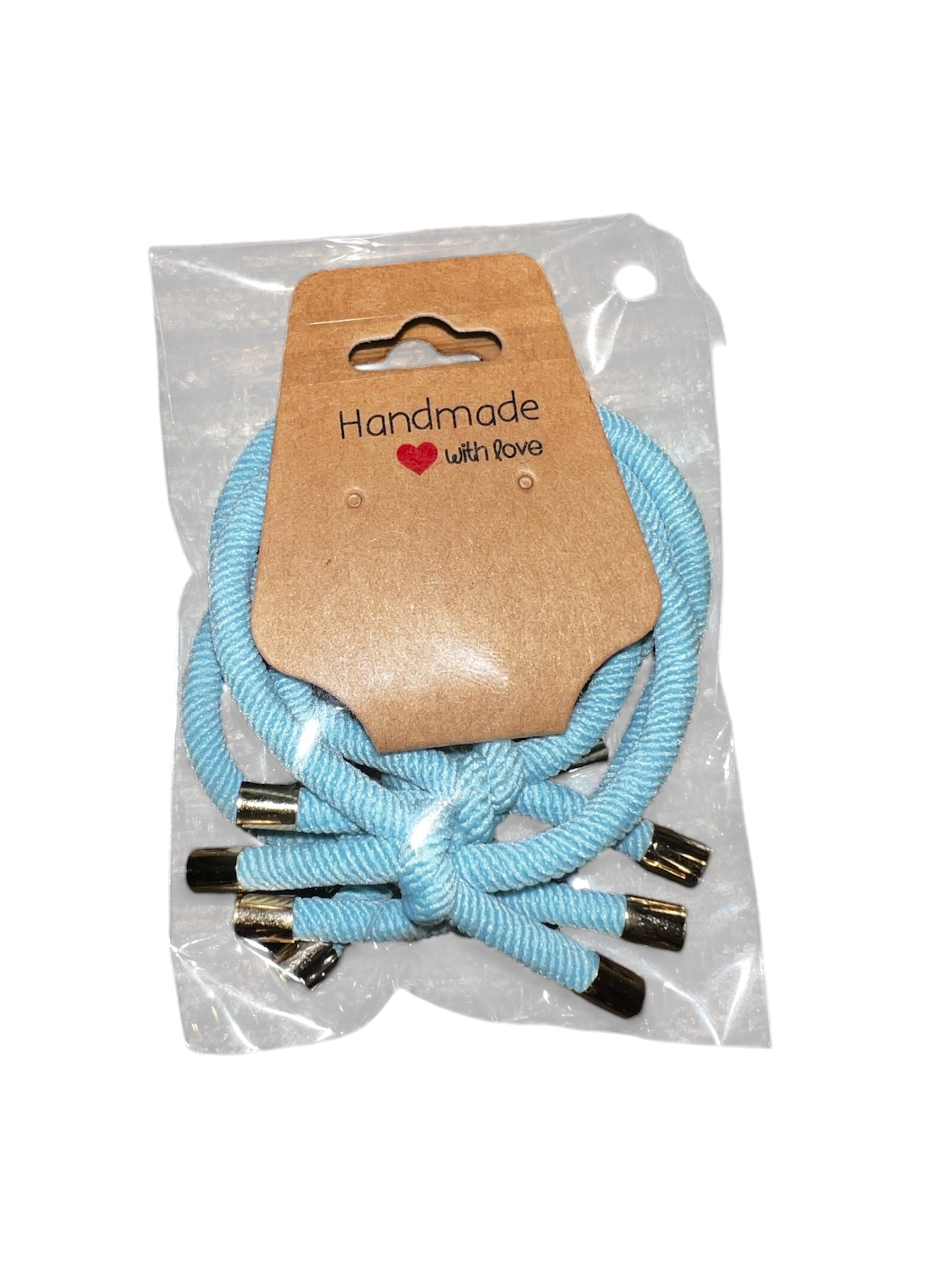 Gold tip colored hair ties✨